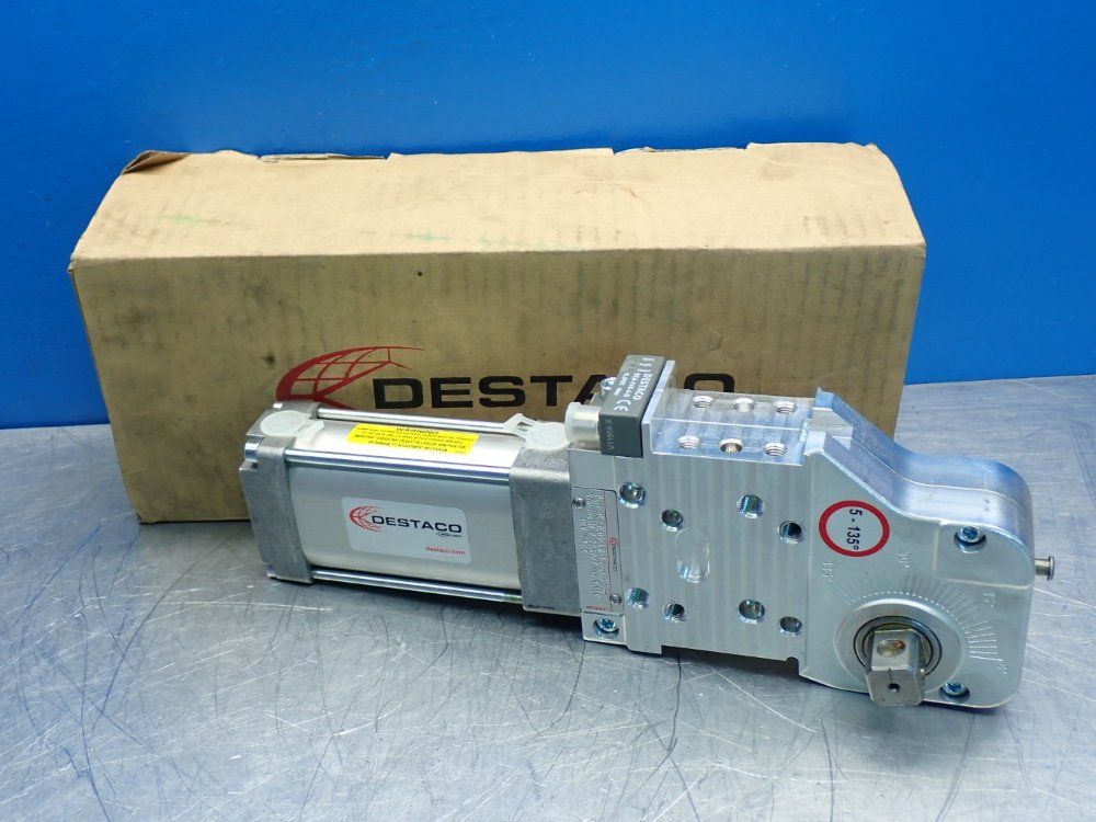 Destaco 6 Bar Max 82m-3 Series Pneumatic Power Clamp - 82m3e230050l8-1