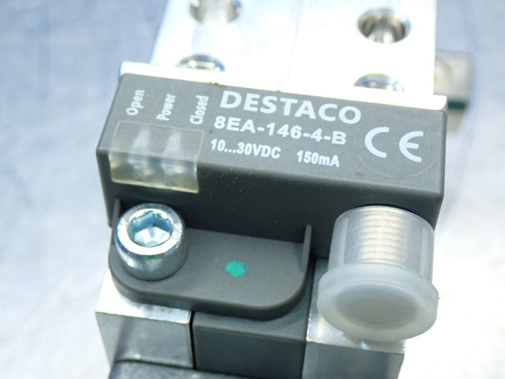 Destaco 6 Bar Max 82m-3 Series Pneumatic Power Clamp - 82m3e230050l8-1