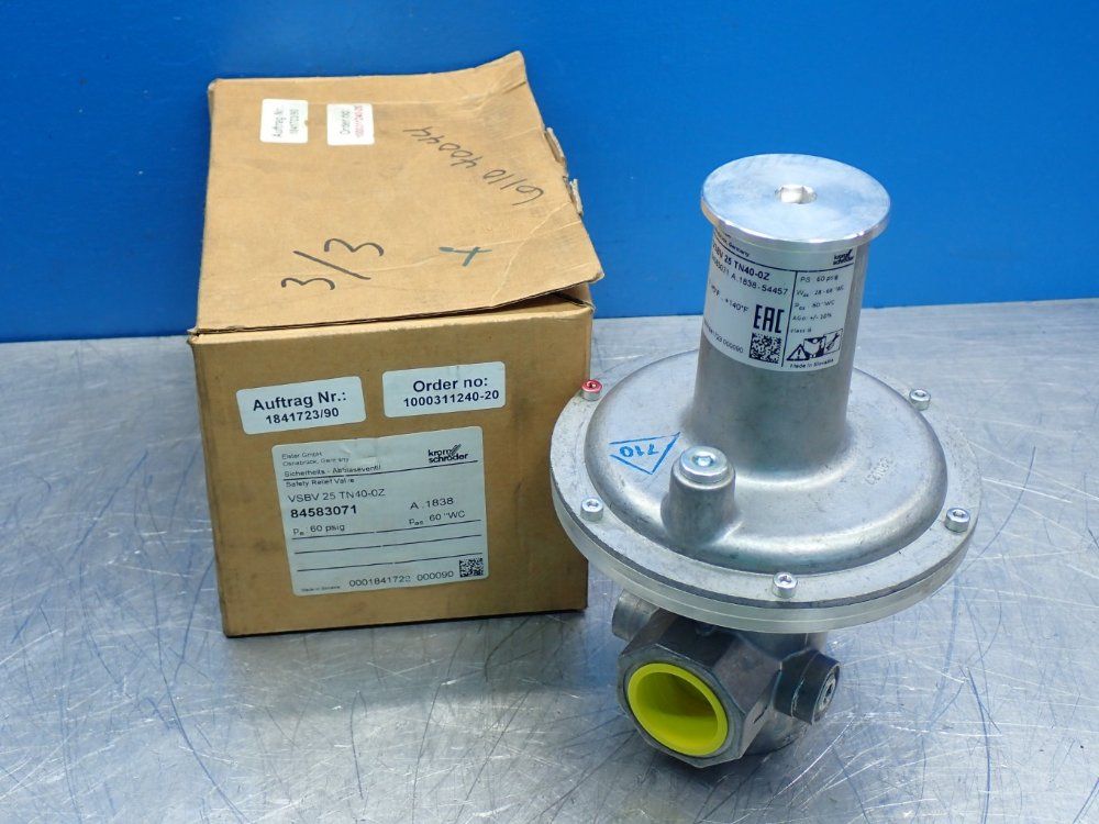 Krom Schroder 58 Psig Relief Valve Unit - 84583071