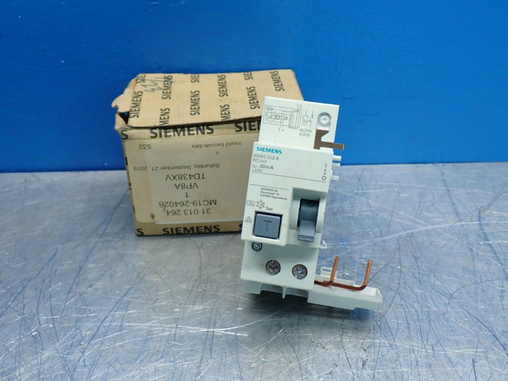 Siemens Control Circuit Component - 5sm2322-6