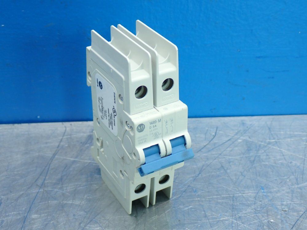 Allen Bradley Ul489 5a Miniature Circuit Breaker - 1489-m2d050