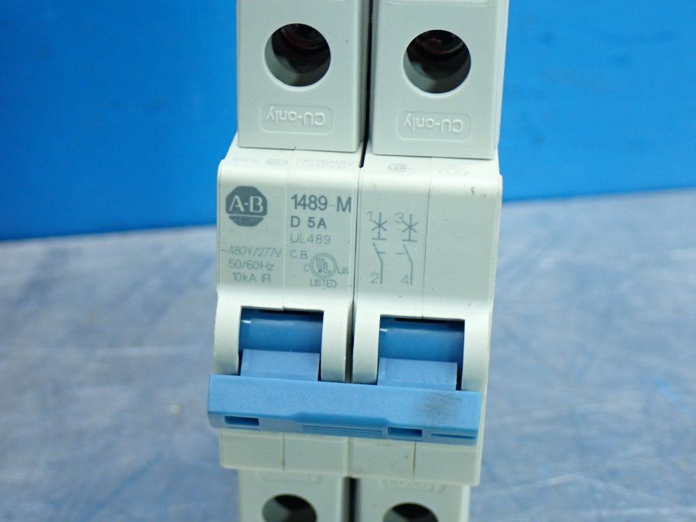 Allen Bradley Ul489 5a Miniature Circuit Breaker - 1489-m2d050