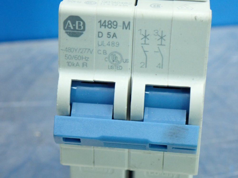 Allen Bradley Ul489 5a Miniature Circuit Breaker - 1489-m2d050