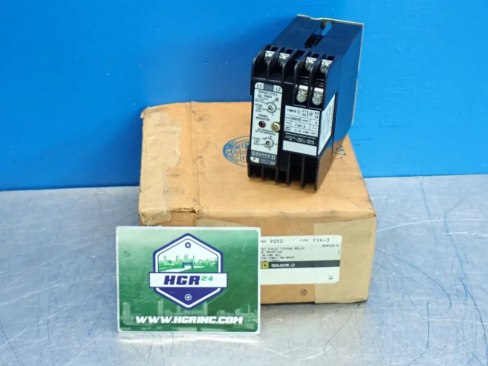 Square D Solid State Timing Relay Module - 9050fsr3