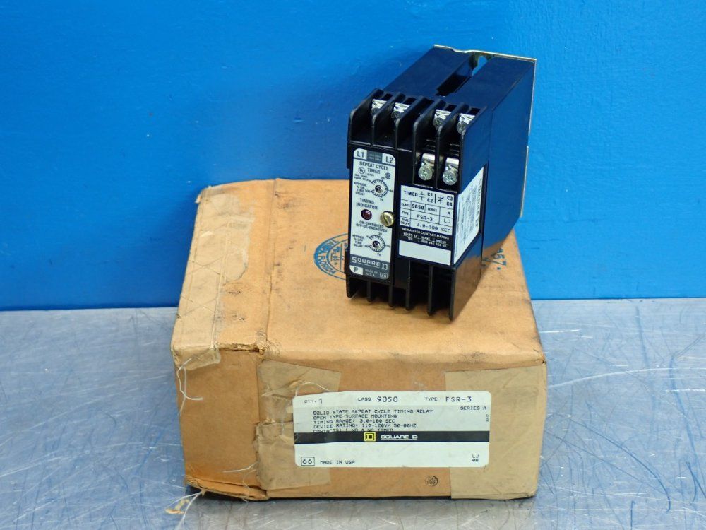 Square D Solid State Timing Relay Module - 9050fsr3