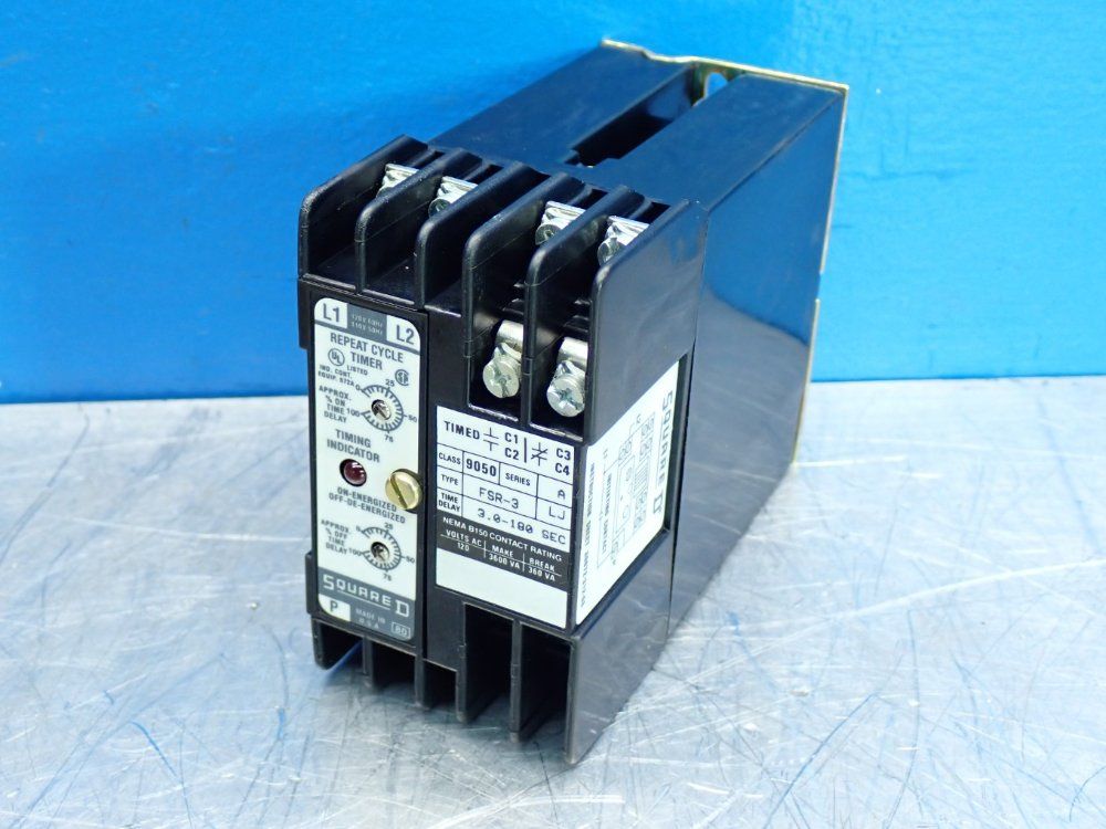 Square D Solid State Timing Relay Module - 9050fsr3