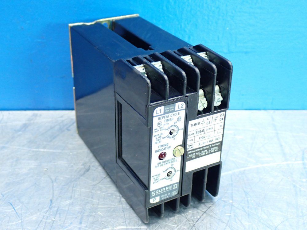 Square D Solid State Timing Relay Module - 9050fsr3