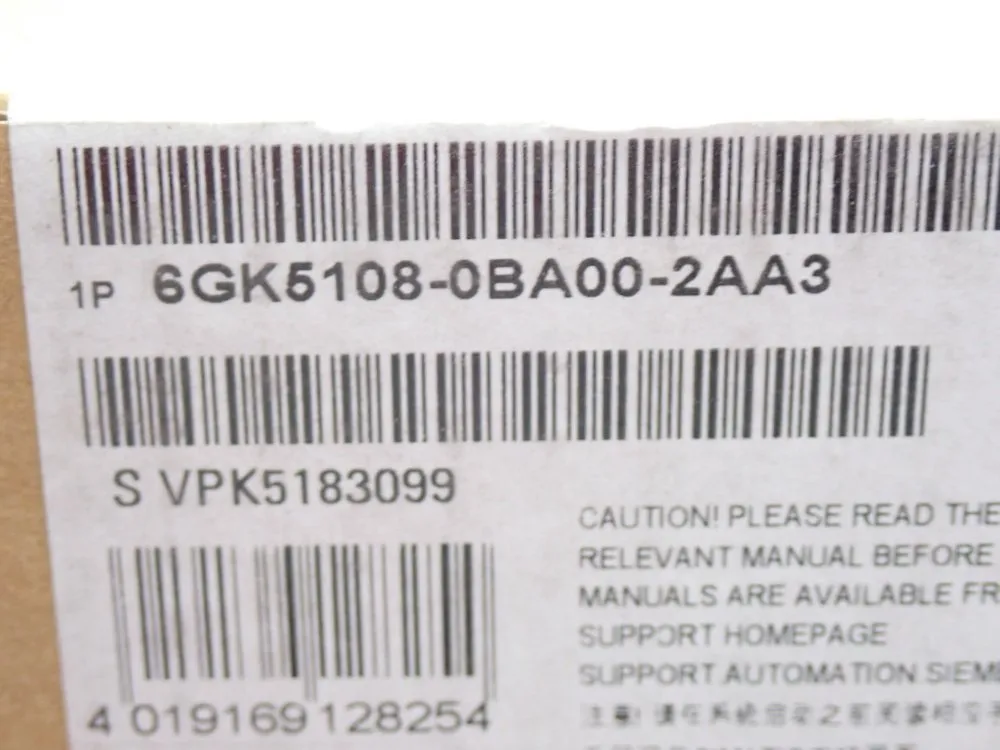 Siemens Electrical Switch - 6gk5108-0ba00-2aa3