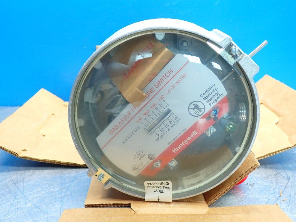 Honeywell 5 Psi Max Pressure Surge Gas Pressure Switch - C437e1004