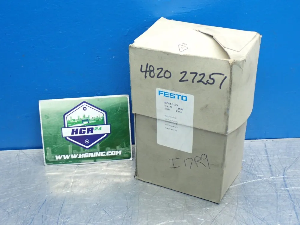 Festo Monostable Air Solenoid Valve Series-k858 - 11969