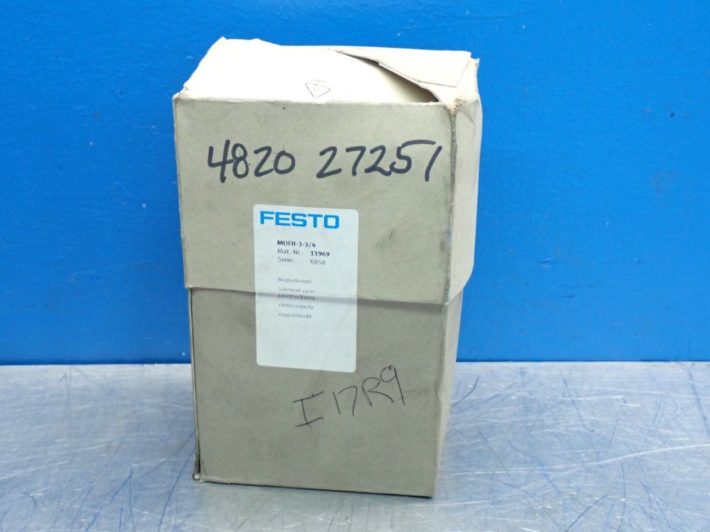 Festo Monostable Air Solenoid Valve Series-k858 - 11969