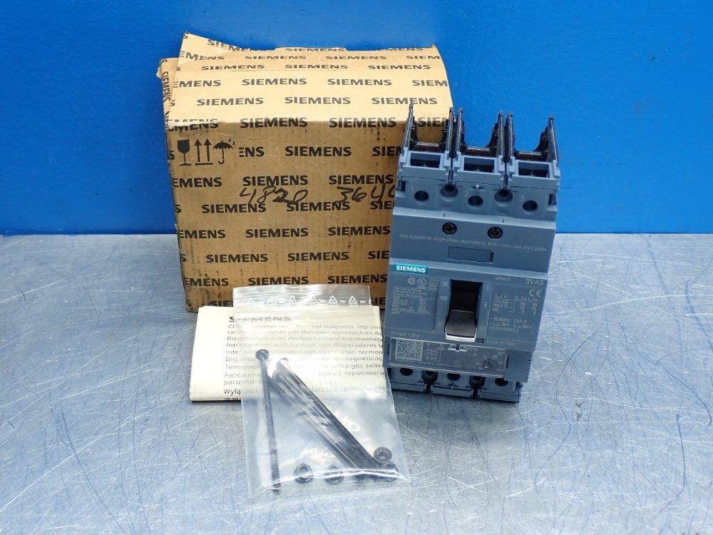 Siemens Molded Case Circuit Breaker - 3va5111-5ec31-0aa0