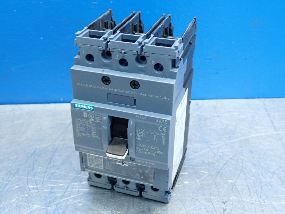 Siemens Molded Case Circuit Breaker - 3va5111-5ec31-0aa0