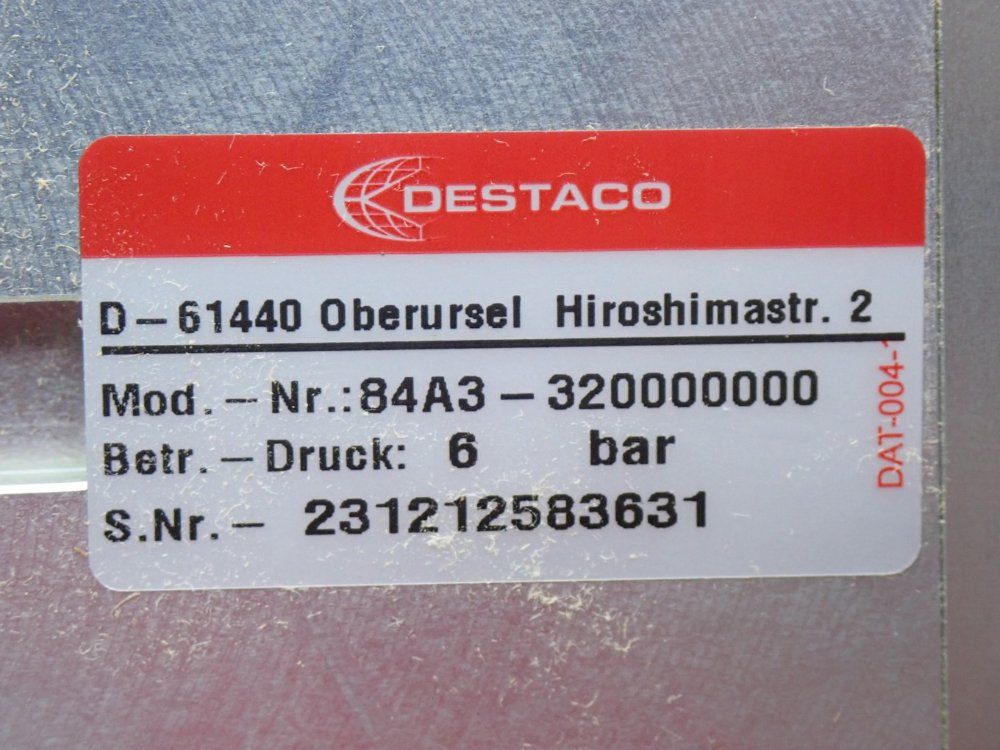 Destaco Gripper Clamp Robot End Of Arm Tooling - 84a3-320000000