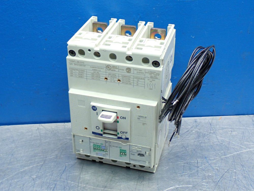 Allen Bradley Mcp Protection Type Motor Protection Circuit Breaker - 140mg-j8e-d15-aa