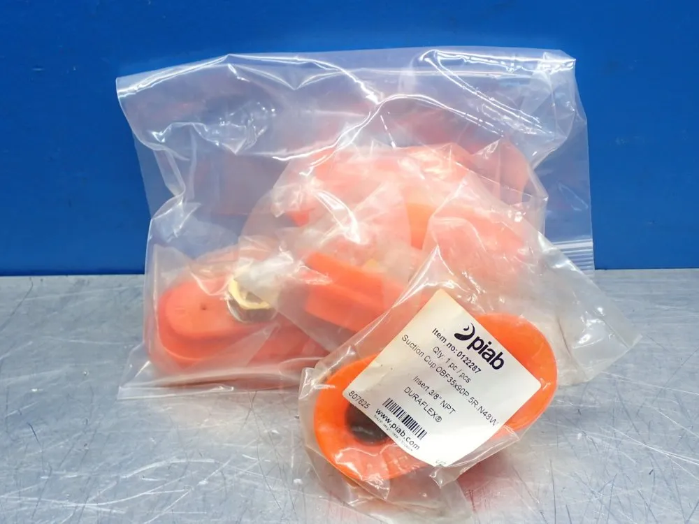 Piab 3/8" Npt Female Vacuum Suction Cup, 5pcs - 0122287