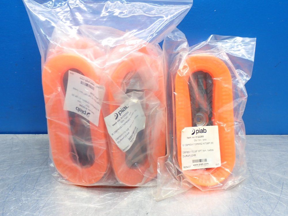 Piab 3/8" Npt Female Vacuum Suction Cup, 5pcs - 0122289