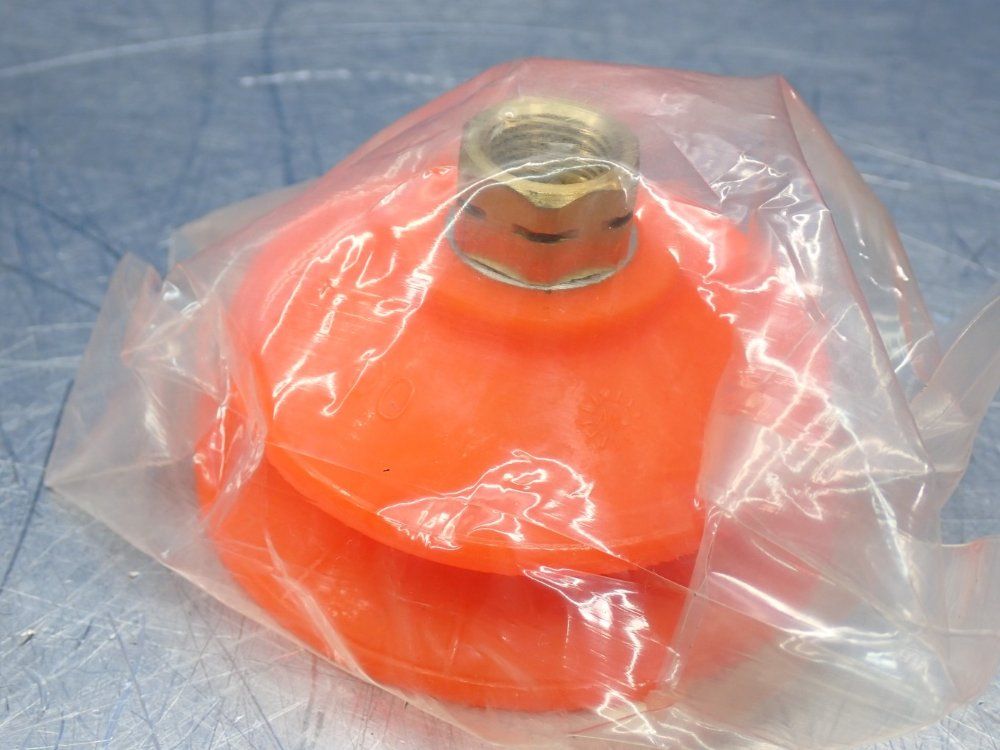 Piab 3/8" Npt Female Polyurethane Vacuum Suction Cups, 5pcs - 0206530