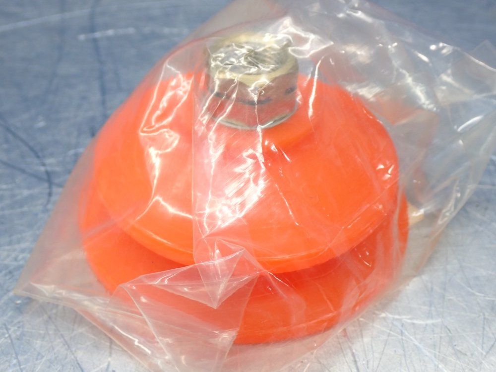 Piab 3/8" Npt Female Polyurethane Vacuum Suction Cups, 5pcs - 0206530