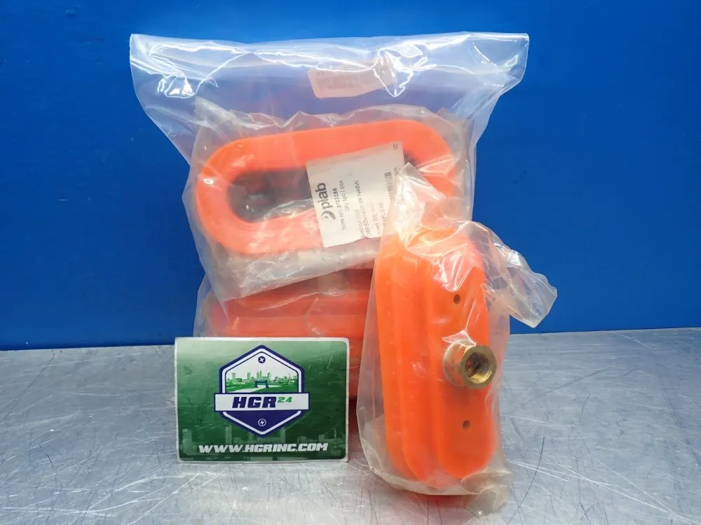Piab 3/8" Npt Female Polyurethane Vacuum Suction Cups, 5pcs - 0122288