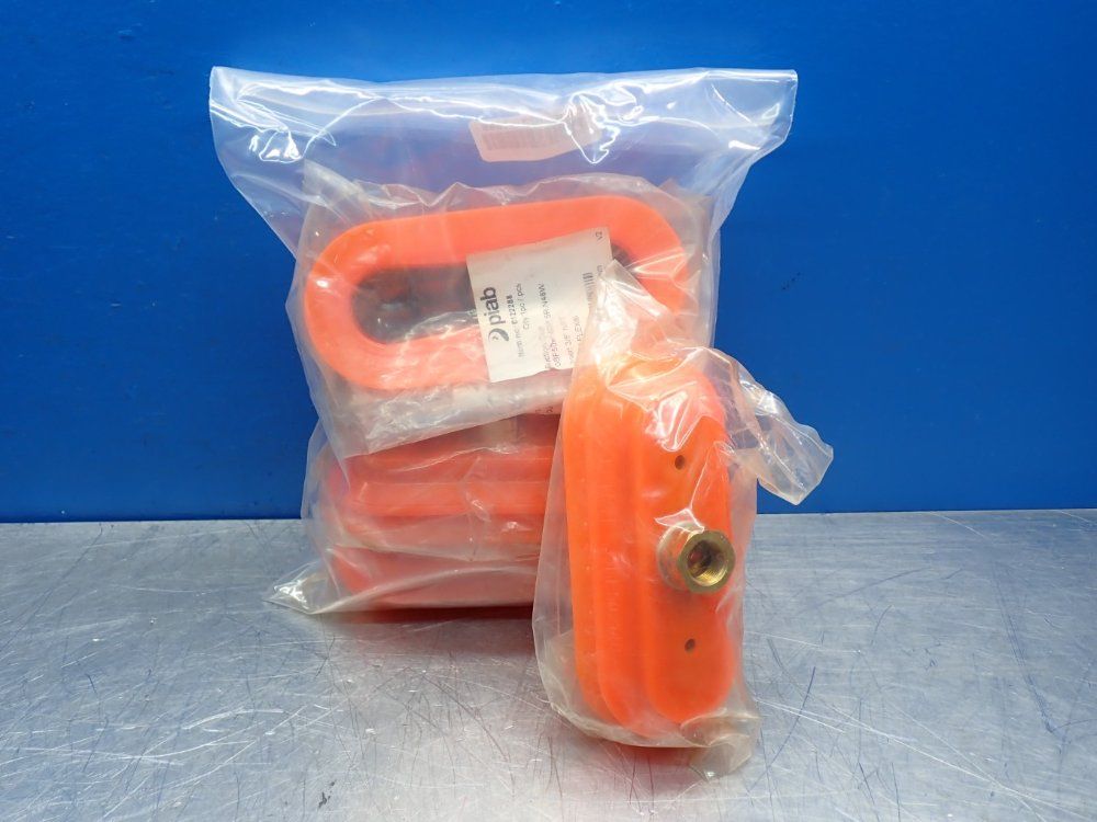 Piab 3/8" Npt Female Polyurethane Vacuum Suction Cups, 5pcs - 0122288