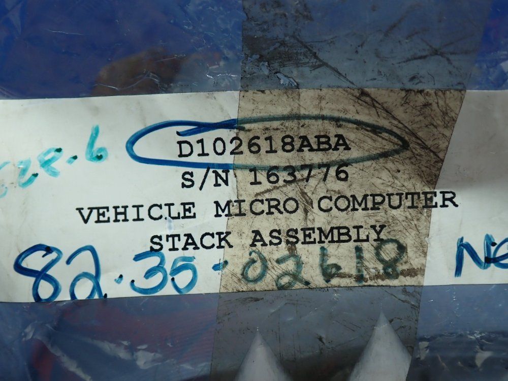 Rapistan Vehicle Microcomputer Board - D102618aba
