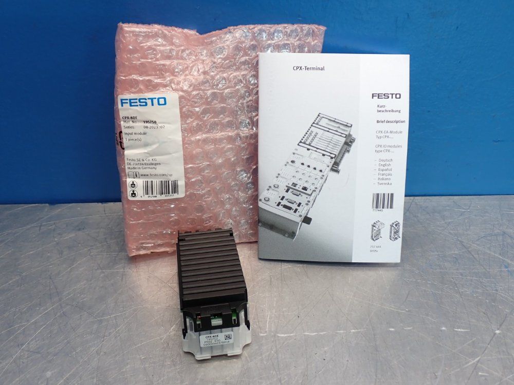 Festo Cpx Series Nput Module 