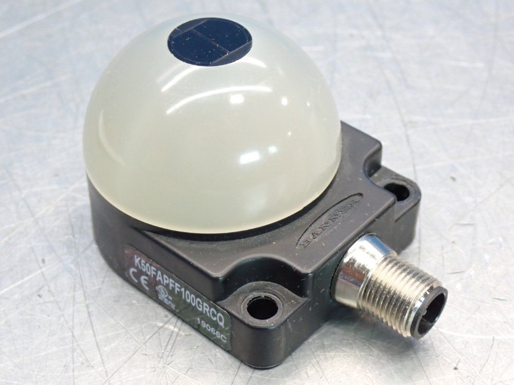 Banner Flat Mount 3color Dome Indicator 
