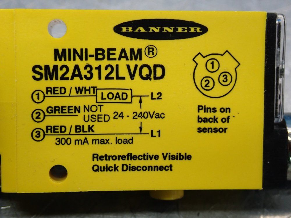 Banner Minibeam Series Industry Standard Sensor Unit
