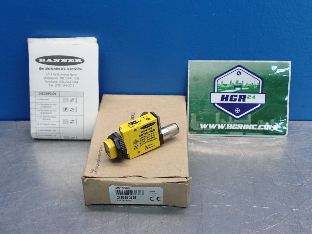 Banner Minibeam Photoelectric Sensor