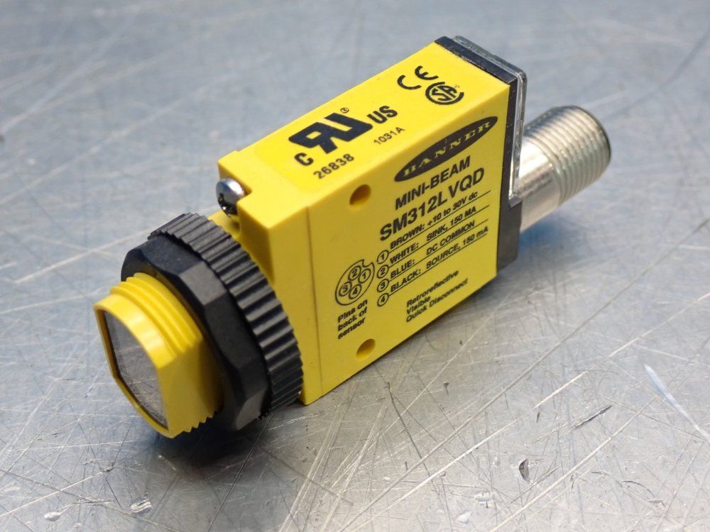 Banner Minibeam Photoelectric Sensor