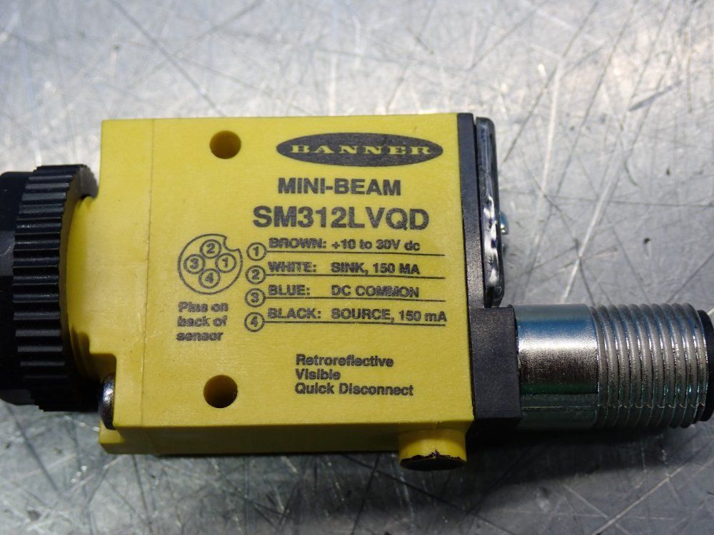 Banner Minibeam Photoelectric Sensor