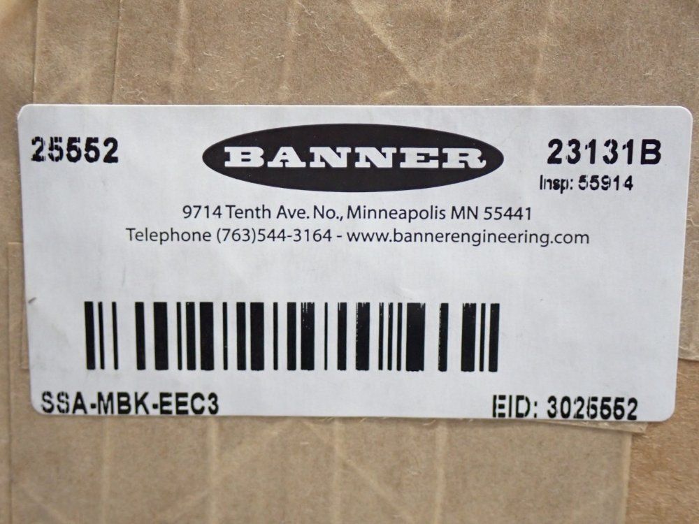 Banner Estop Rightangle Mounting Bracket