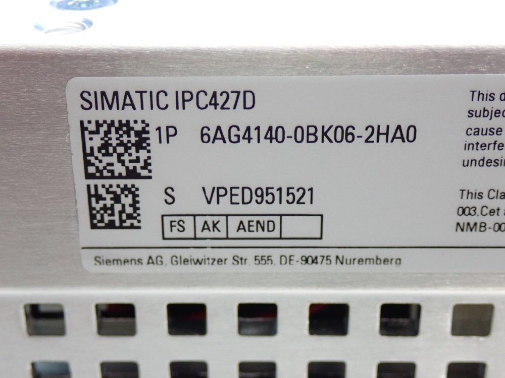 Siemens Microbox Pc Unit