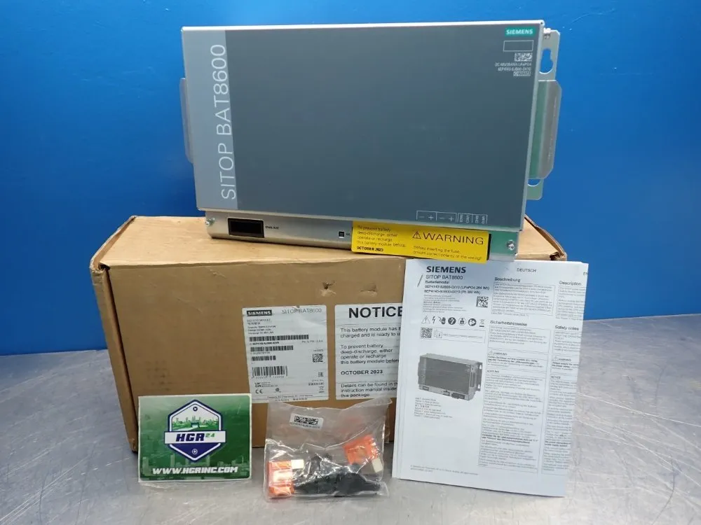 Siemens Uniterruptible Power Supply Battery Module 