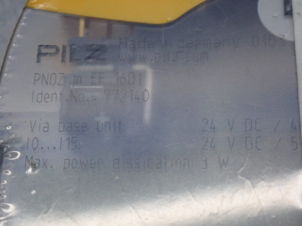 Pilz Safety Relay Input Module