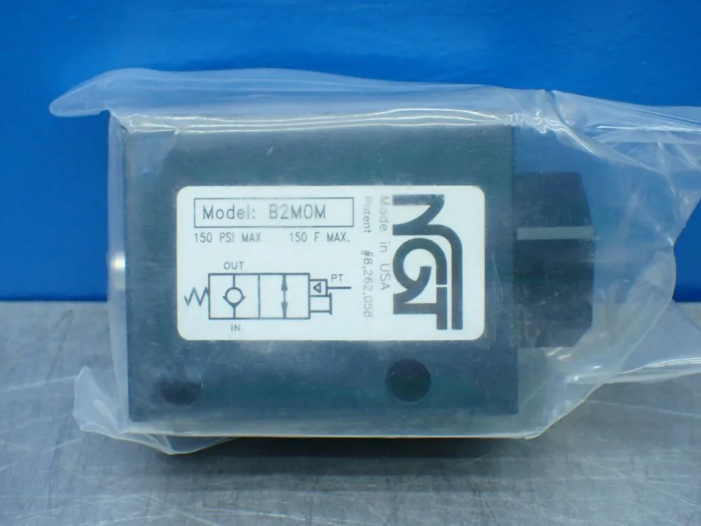 Ngt Single Pilot-operated Check Valve. - B2m0m