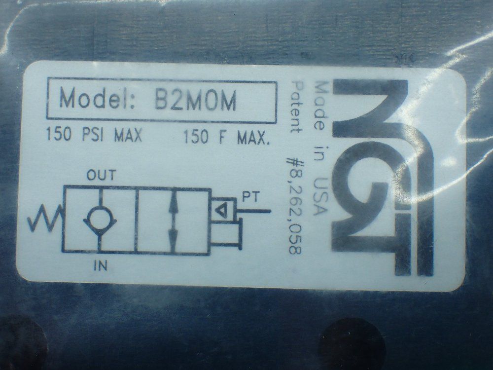 Ngt Single Pilot-operated Check Valve. - B2m0m