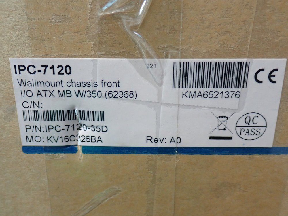 Advantech Desktop/wallmount Chassis W/front I/o For Atx - Ipc-7120