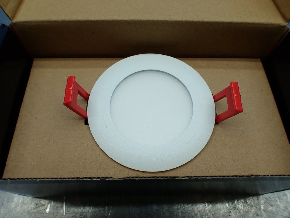 Lithuania Lighting 4 Three Inch Round Low Profile Downlights. - Wf3 Led 40k Mw M6