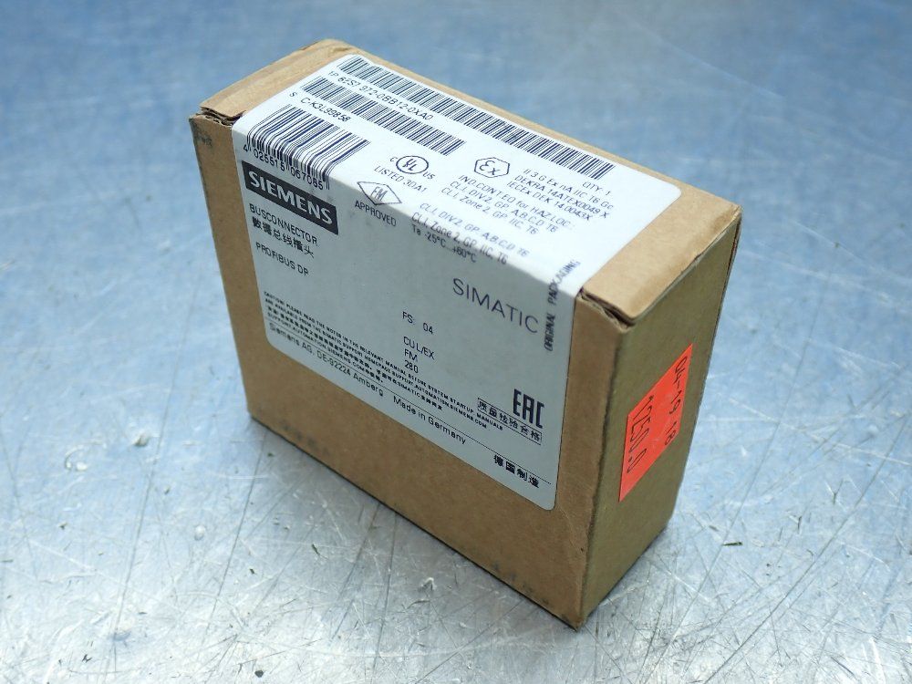 Siemens 9 Simatic Dp Bus Connectors - 6es7 972-0bb12-0xa0