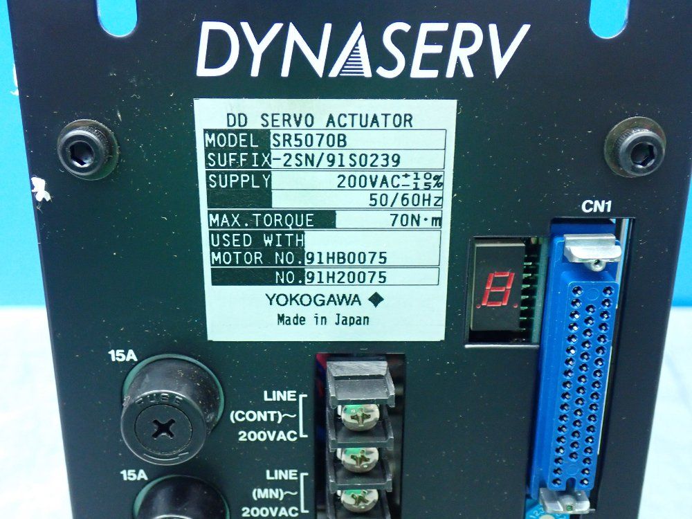 Yokogawa Fineserv Mkii Servo Drive - Sr5070b