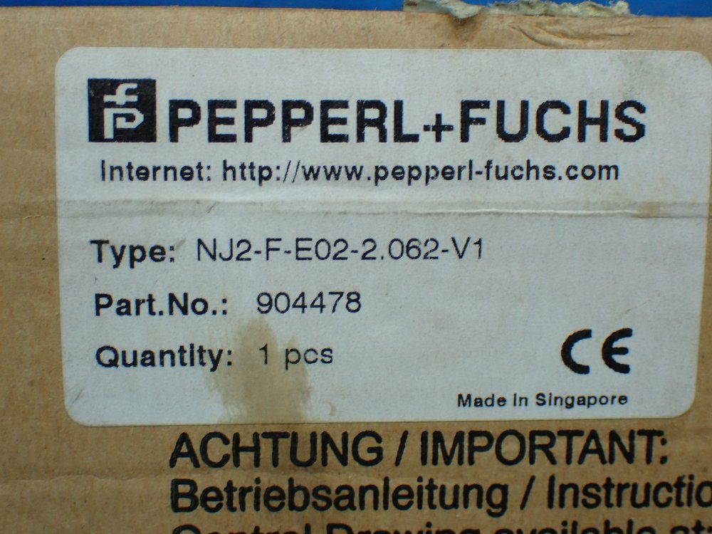 Pepperlfuchs Inductive Proximity Sensor