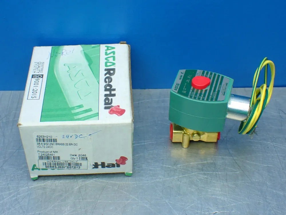 Asco 3/8" Pipe Redhat Solenoid Valve. - Mp-c-103