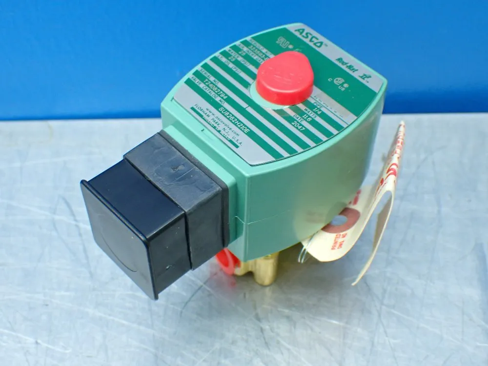 Asco 1/4" Pipe Redhat Solenoid Valve. - Mp-c-087