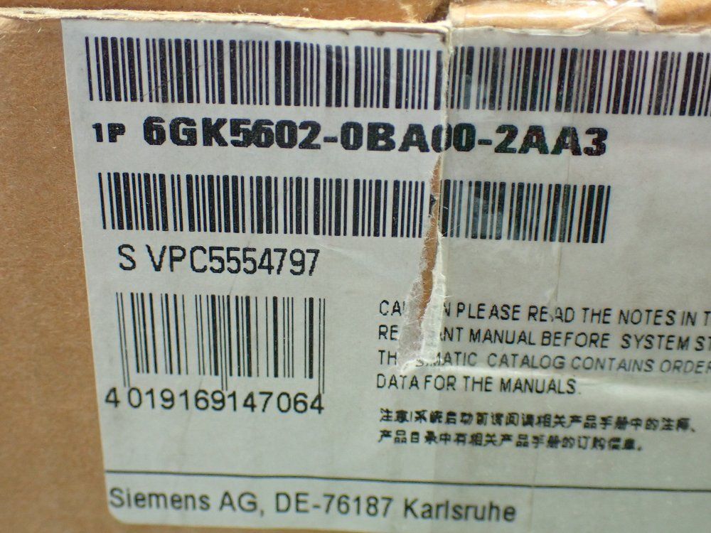 Siemens Scalance S602 Security Ethernet Module - 6gk5602-0ba00-2aa3