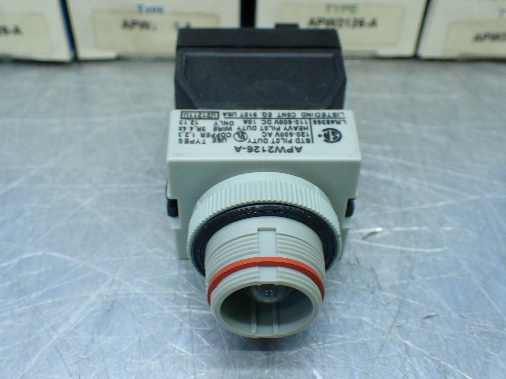 Idec 7 Amber 22mm Pilot Lights - Apw2126-a