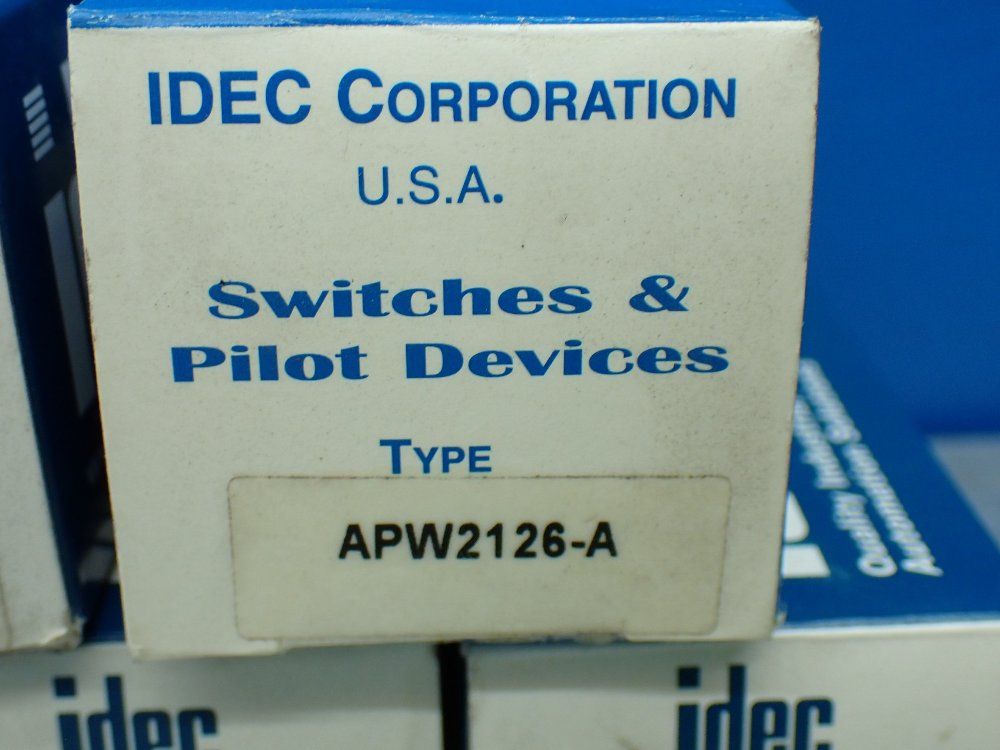 Idec 7 Amber 22mm Pilot Lights - Apw2126-a