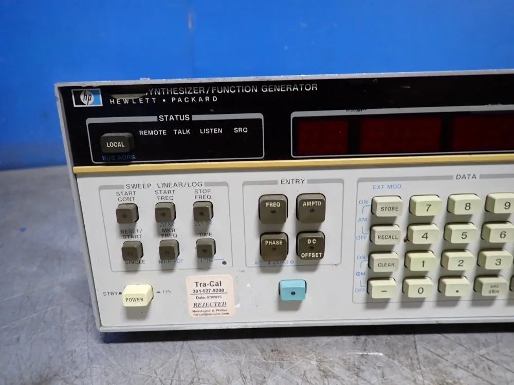 Hp Synthesizer/function Generator
