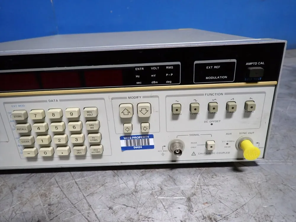 Hp Synthesizer/function Generator